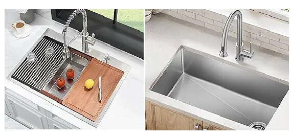 Dropin vs undermount kitchen sink